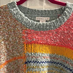 Sincerely Jules Multicolor Knit Sweater